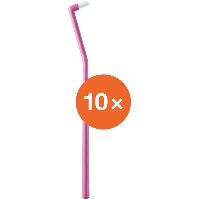 Cepillo de dientes CURAPROX Sensitive single CS 1009, 10 unidades