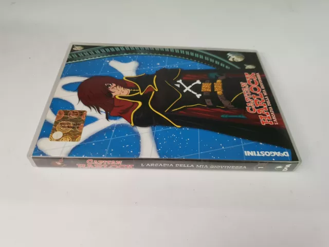 dvd CAPITAN HARLOCK L'ARCADIA DELLA MIA GIOVINEZZA