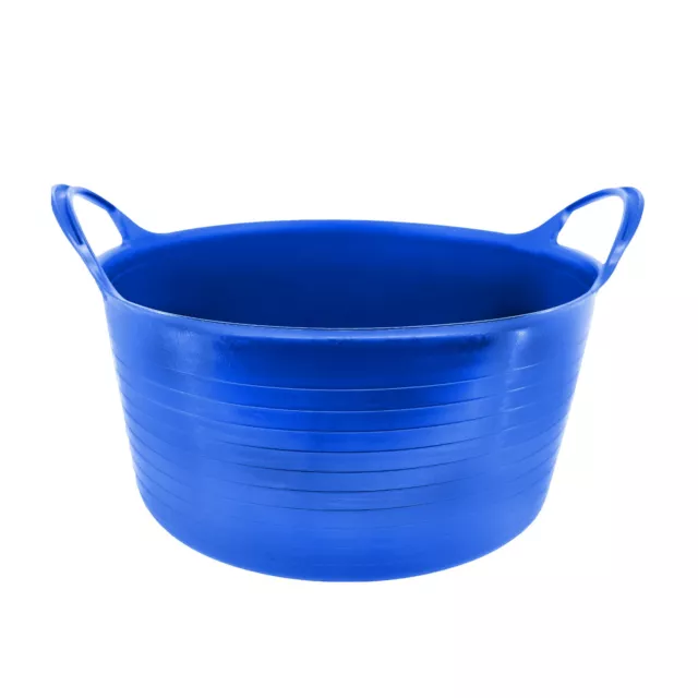 Capazo uso alimentario de plastico 14 Litros Azul