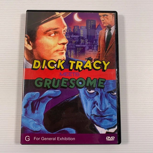 DICK TRACY MEETS Gruesome (DVD 1947 film) Ralph Byrd Boris Karloff £5. ...