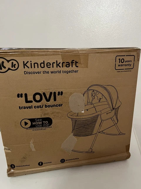 Travel Cot/Bouncer de Kinderkraft