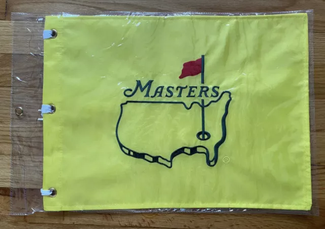 Masters Golf Flag Undated Augusta National Golf Pin Flag Tiger Woods