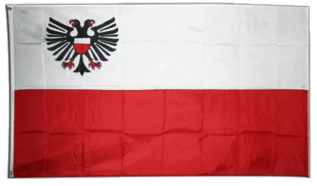 Fahne Flagge Deutschland Stadt Lübeck - 90 x 150 cm Hissflagge