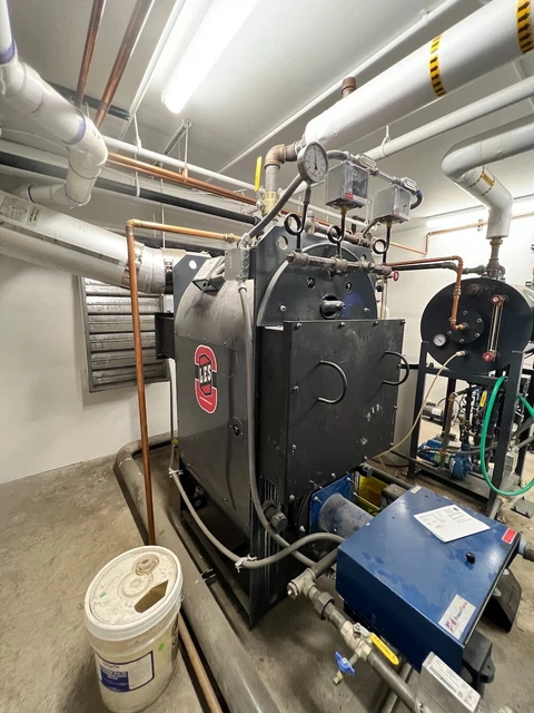LES 15HP Low Pressure Boiler in Excellent Condition