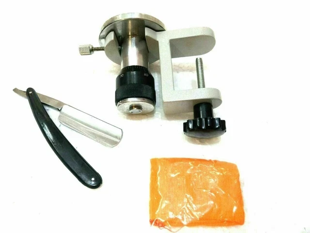 Hand operated table microtome lab equipment with Free shipping