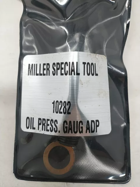 Miller Special Tools 10282 Oil Pressure Gauge Adapter for Dodge 1.4L Engine 2