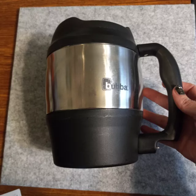 Big Bubba Classic Insulated Mug 52 Oz Polyurethane Travel Coffee Black Keg Shape