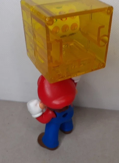 SUPER MARIO POWER Up Block McDonalds Happy Meal Toy Retro Fruit Machine ...