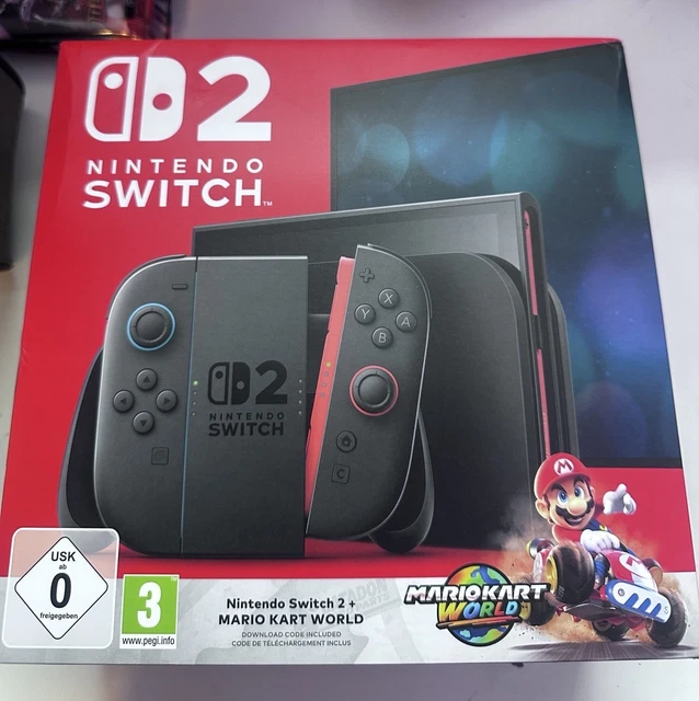 NINTENDO SWITCH 2 Mario Kart World Bundle - Presale Comfirmed £509.57 ...