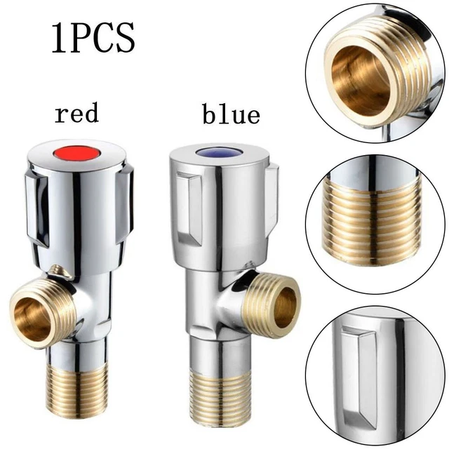 Valvola triangolare scarico acqua DN15 G1/2 accessorio filettato sostituito acciaio inox