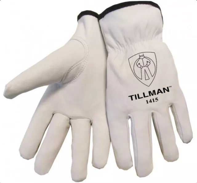 Tillman 1415 Unlined Top Grain Goatskin Drivers Gloves, Small