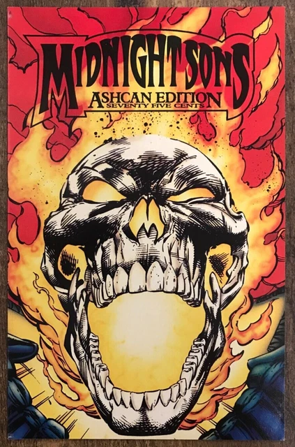 Midnight Sons Ashcan #1 Ghost Rider Blade Strange Morbius Marvel Horror NMM 1994