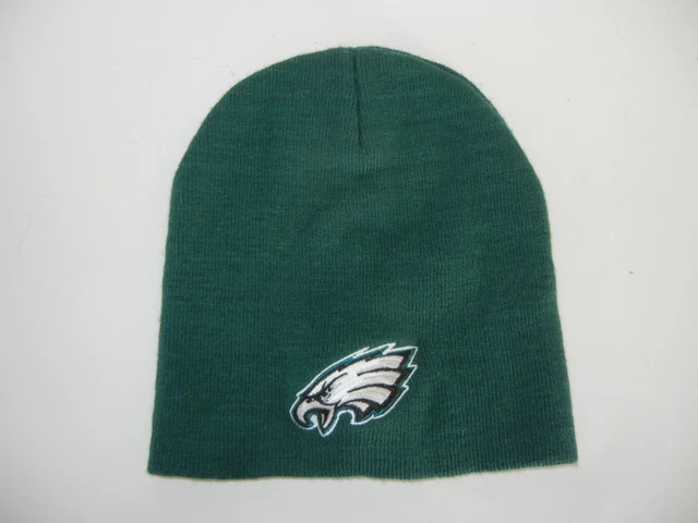 PHILADELPHIA EAGLES Green Warm NFL FOOTBALL BEANIE Winter Fan Hat Skull Gym Cap
