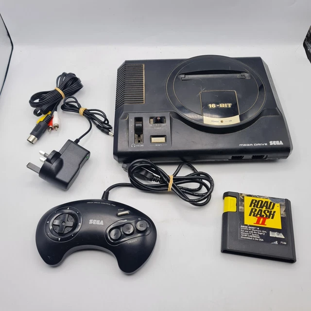 Sega Mega Drive Console Bundle Working Controller and Game