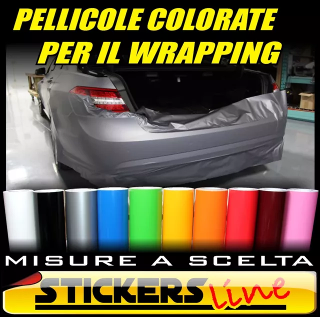 Pellicola adesiva colorata EASY rivestimento AUTO MOTO Car Wrapping adesivo