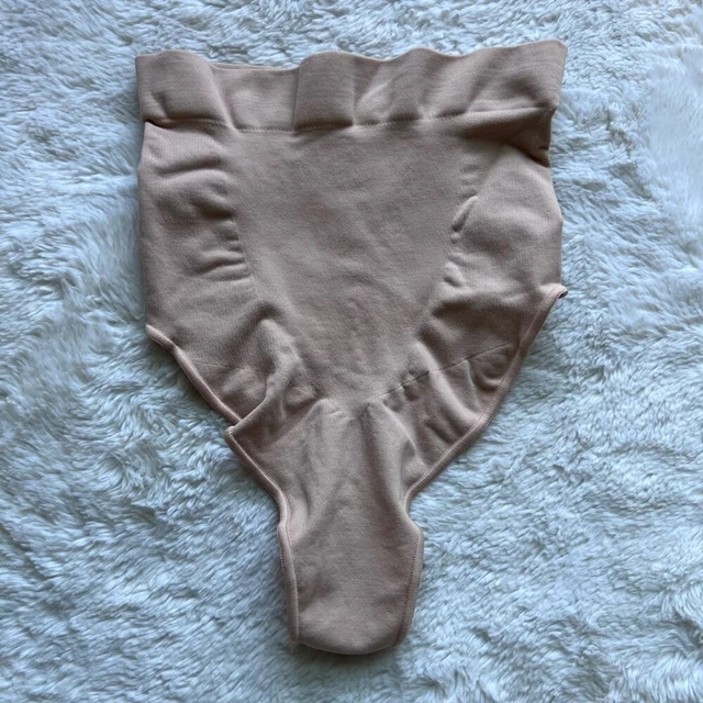 SKIMS SCULPTING MID Waist Thong Clay Neutral Shapewear SH-MWT-0198 ...