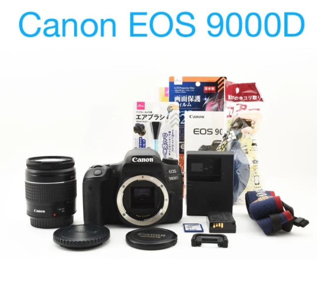 保証付き/Canon EOS 9000D+Canon EF 28-80㎜ CANON EOS 9000D Standard Lens Set/EF 28-80mm $859.06