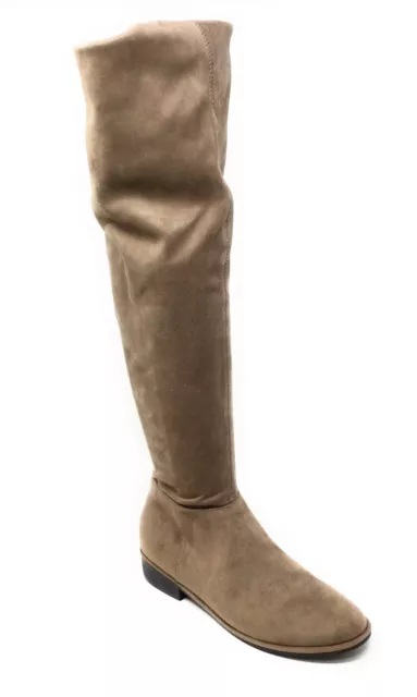 Call It Spring Womens Legivia-37 Over the Knee Fashion Boots Taupe Size 6 M US 2