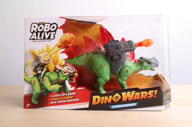 Figura de acción Zuru Robo Alive Dino Wars Stegosaurus