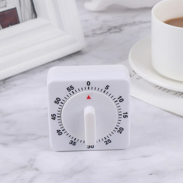 Reloj despertador analógico a corto plazo temporizador de cocina huevos mecánico|ZSHWCA*ee
