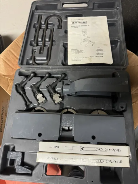 Kit de cincel de mortaja de mortaja CRAFTSMAN 351.264271 (EE. UU.)