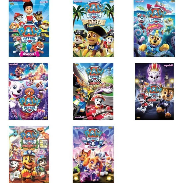 PAW PATROL Complete Series Season 1-8.END English Audio Dub DVD Anime Brand New