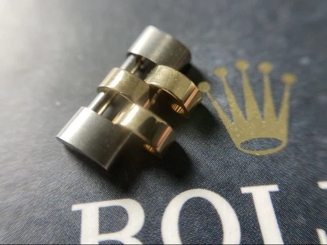 Genuine 12mm 279173 279383 Frame Rolex Datejust K18 Piece Combi Jubilee Bracelet