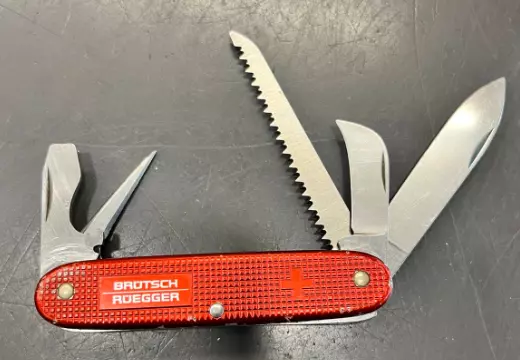 Victorinox RED ALOX PRUNER Brutsch Ruegger Old Cross Schweizer...