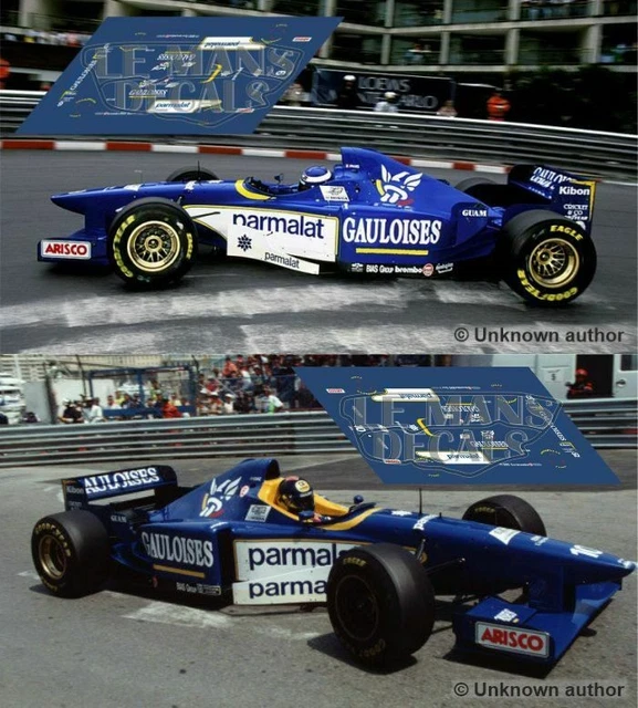 DECALCOMANIE DECALS ligier js1 numéro 5 0 1/43