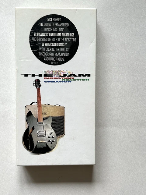 THE JAM : Direction, Reaction, Creation~ 5 CD Box Set / Hardcover