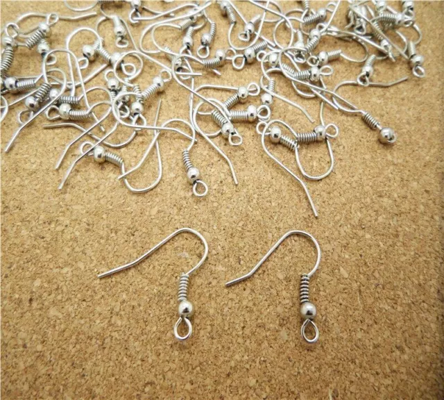 Earring French Hooks,Ear Wire Hooks,Gold Hooks,Silver Earwire