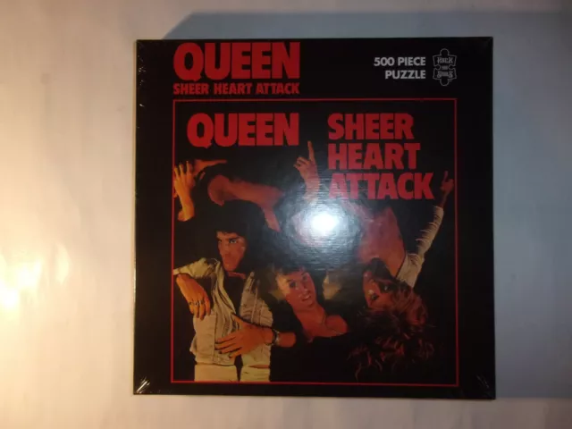 Puzzle (500 pièces) QUEEN "Sheer heart attack" - Rock - NEUF scellé