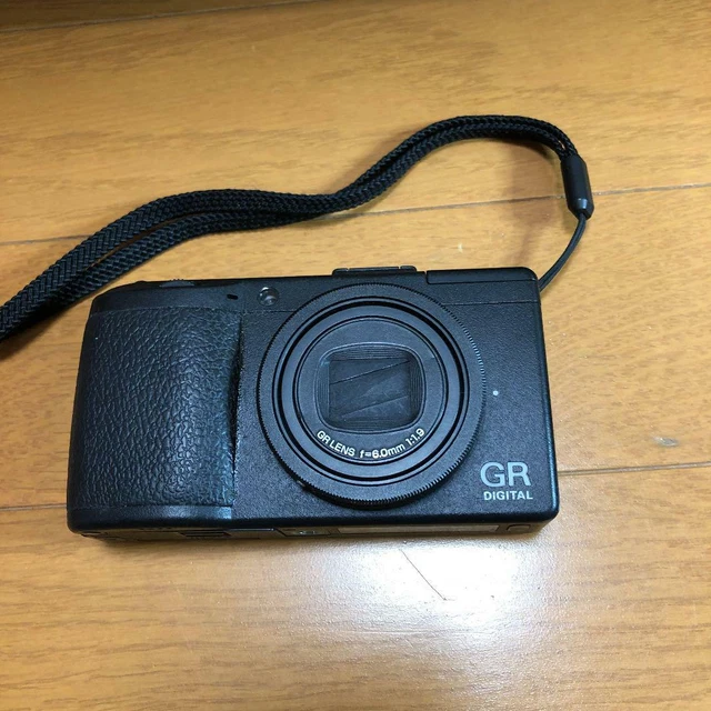 RICOH GR DIGITAL3 COMPACT camera black operation confirmed