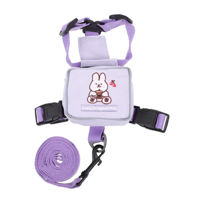 Dog Outdoor Training Walking Supplies Pet Backpack Kitten Leash Belt