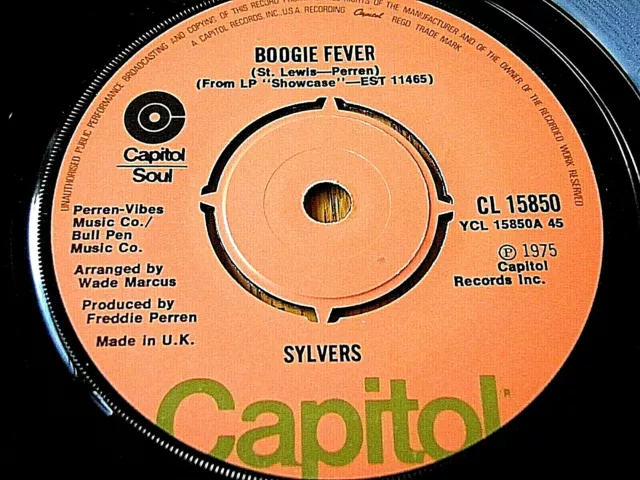 Sylvers - Boogie Fever  7" Vinyl (Ex)