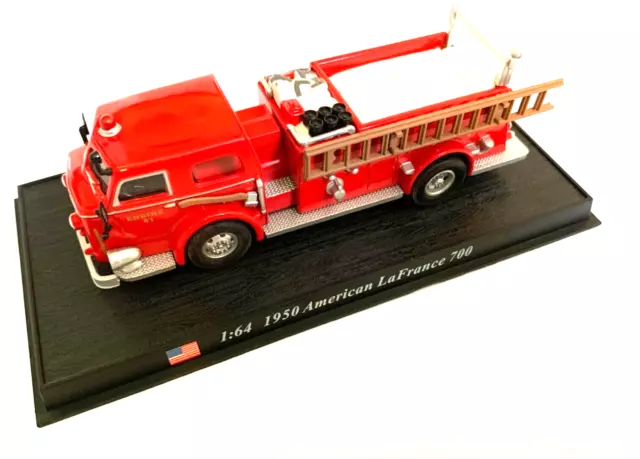 Modell Auto DEL PRADO Feuerwehr Amerika 1950 American LaFrance 700  1:64 (E278)