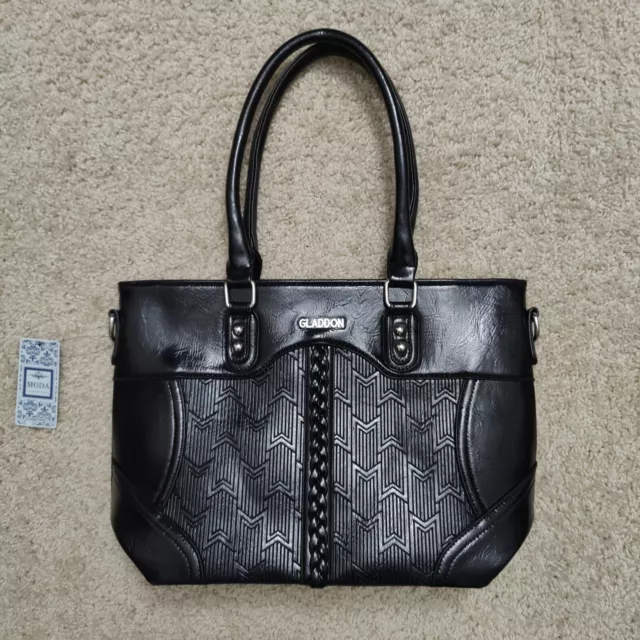 Gladdon Retro Tote Bags for Women Leather Shoulder Bag Large Ladies Hobo Handbag