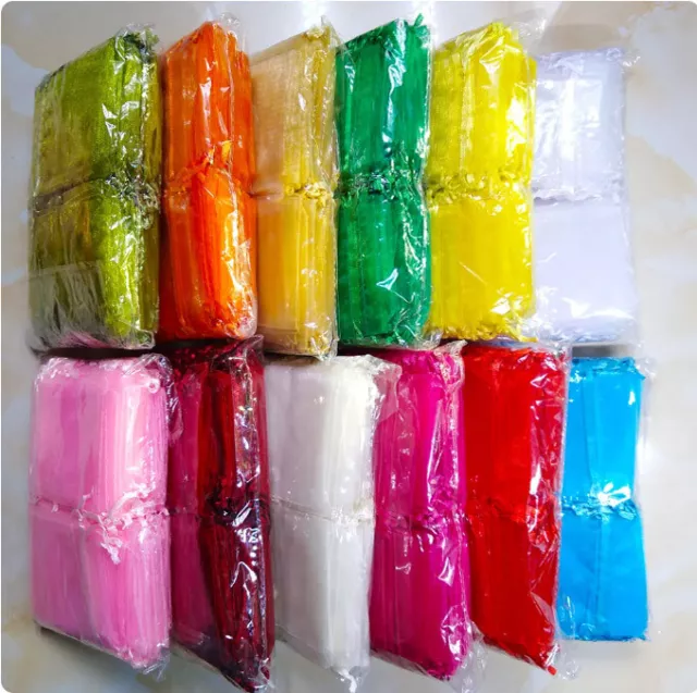 Organza Bag Gift Bags Wedding Party Favour Candy Jewel Pouch Large / Small