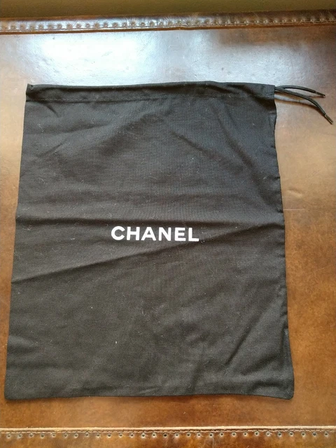 Chanel black on sale dust bag