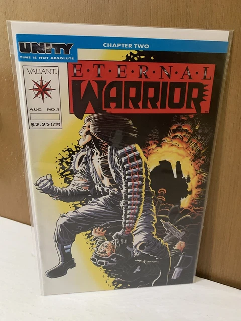 Eternal warrior 1 🔑1992 Origin & Aram🔥Valiant Comics🔥NM-