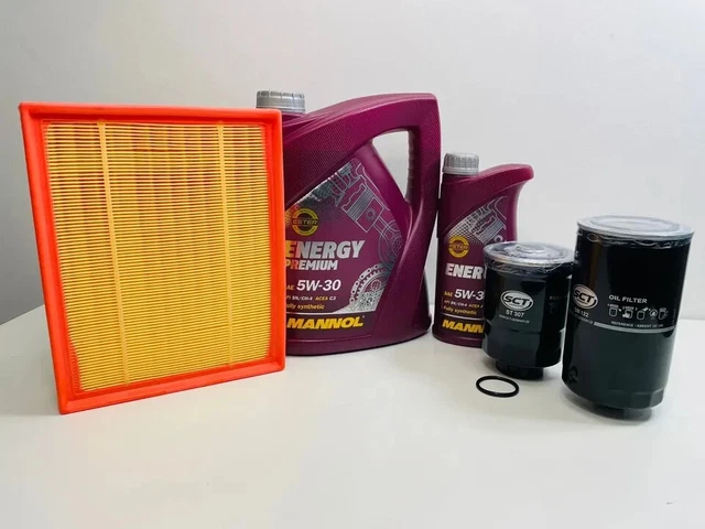 TJ Filters VW Transporter T4 (1990-2003) Service Kit With 5W30 Engine Oil & OEM Grade Filters - Custom Bundle