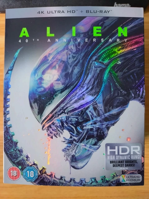 ALIEN (1979) 40TH Anniversary Edition - 4K UHD & Blu-ray set + Slipcase ...
