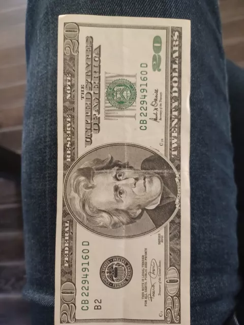 Billet De 20 Dollars