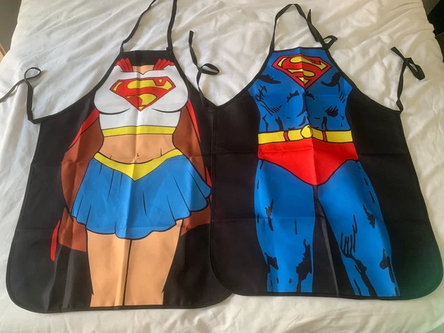 Superman & Superwoman grembiuli da cucina novità