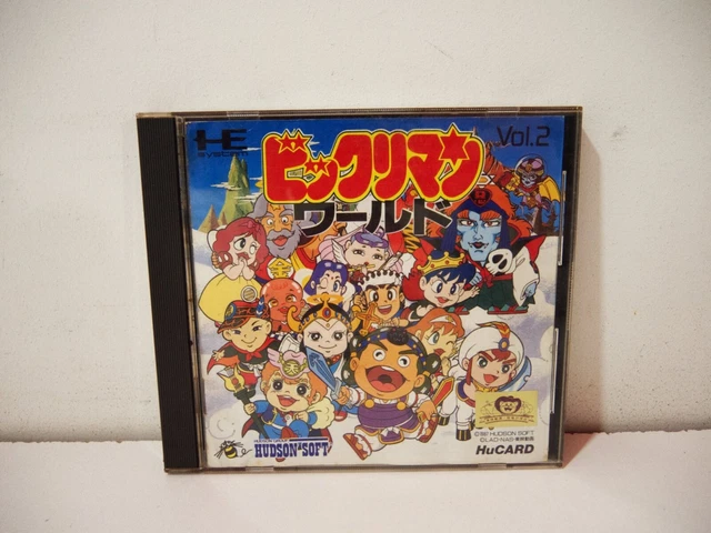 Jeu PC Engine / TurboGrafx-16 : World Circuit - HuCard Namcot 1991 - Très Bon état