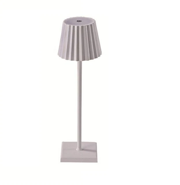 Lampada Da Tavolo Led Ricaricabile Touch Poldina Luce Calda Naturale Fredda