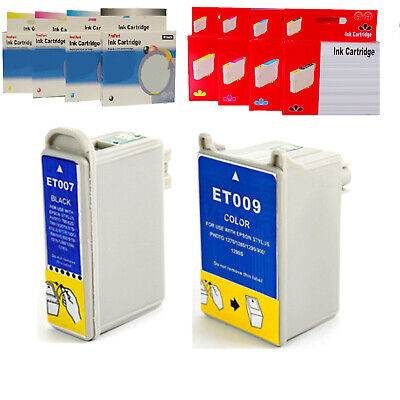 Epson T007+T009 Cartucce Compatibili No Originali Bk Nero Tri-Colore