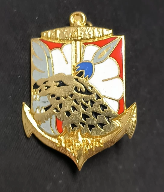 Insigne de la 2ème compagnie du 3ème régiment étranger d'infanterie (3ème REI) - FIA - Insignes - Pucelles - Fourragères (14676422