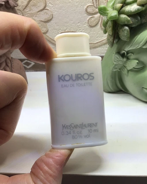 Autocollant Vintage Original Du Parfum Kouros Des Années 80 - Neuf, Fabriqué En France