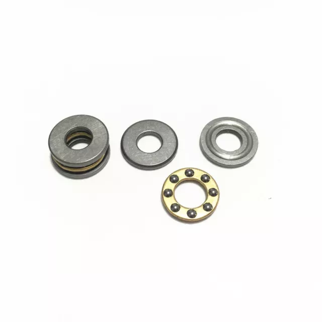 5pcs Axial Ball Thrust Bearing F10-18M 10x18x5.5mm Miniature Plane Bearing 3